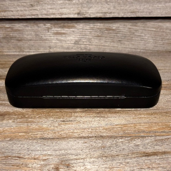 Coach New York Eyeglass Hard Clam Shell Case Black - Picture 6 of 10
